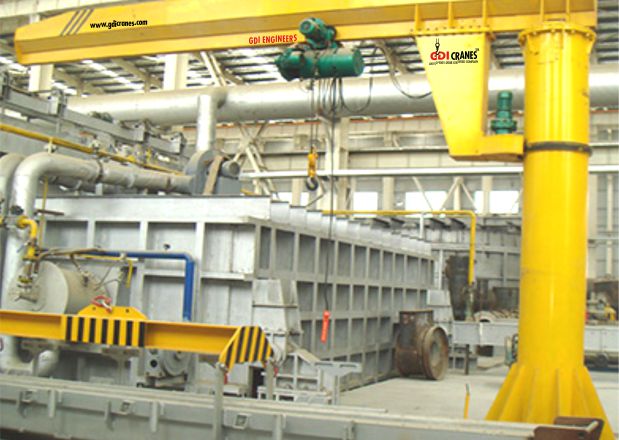 Pillar mounted jib cranes in India